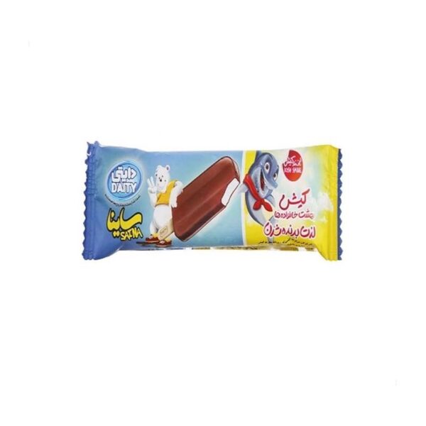 بستنی چوبی وانیل با روکش شکلات 55گ دایتی بستنی چوبی وانیل با روکش شکلات 55گ دایتی