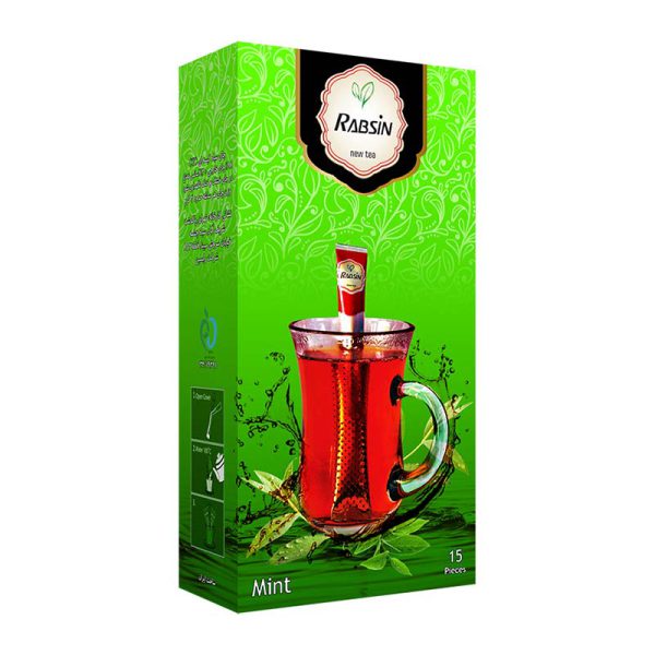 چای سیاه با طعم نعنا 15ع 30گ رابسین
