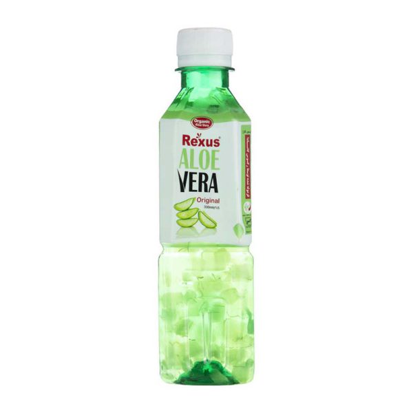 آبمیوه پالپ دار آلوئه ورا پت 330میلی لیتر Rexus