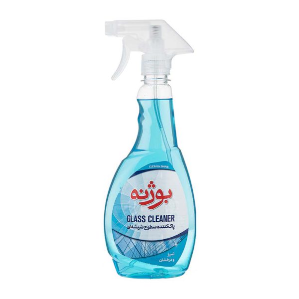 مایع پاک کننده سطوح شیشه ای 500 م آبی بوژنه