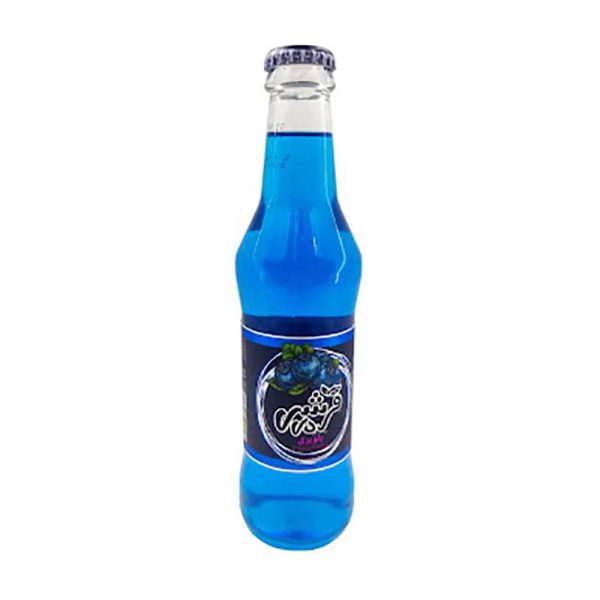 نوشابه گازدار 250 cc شیشه بلو هاوایی فرشی دی