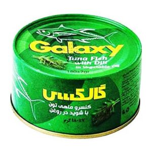 کنسرو تن ماهی شویدی 180گ گالکسی