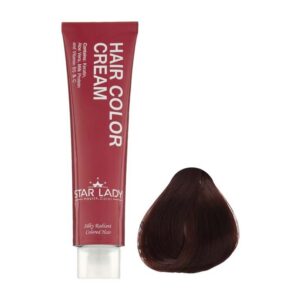 رنگ مو کد 4.0 قهوه ای 120م استار لیدی