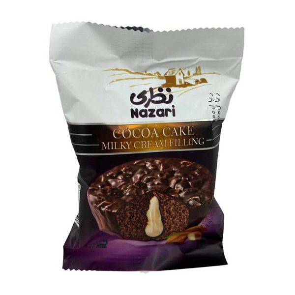 کیک روغنی کاکائویی 50گ مگنو کیک نظری