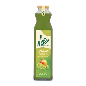 اسموتی سیب کیوی لیمو با دانه چیا 200سی سی کاریز