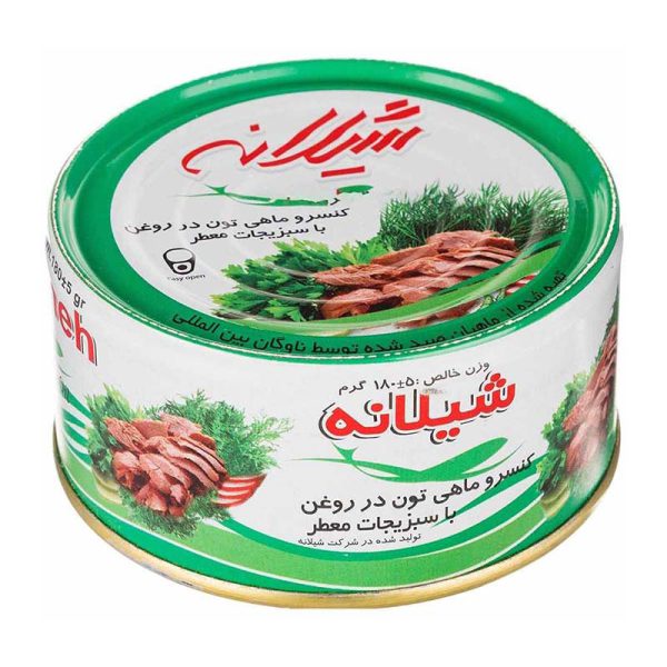 کنسرو تون 180 گ سبزيجات آ.ب شيلانه