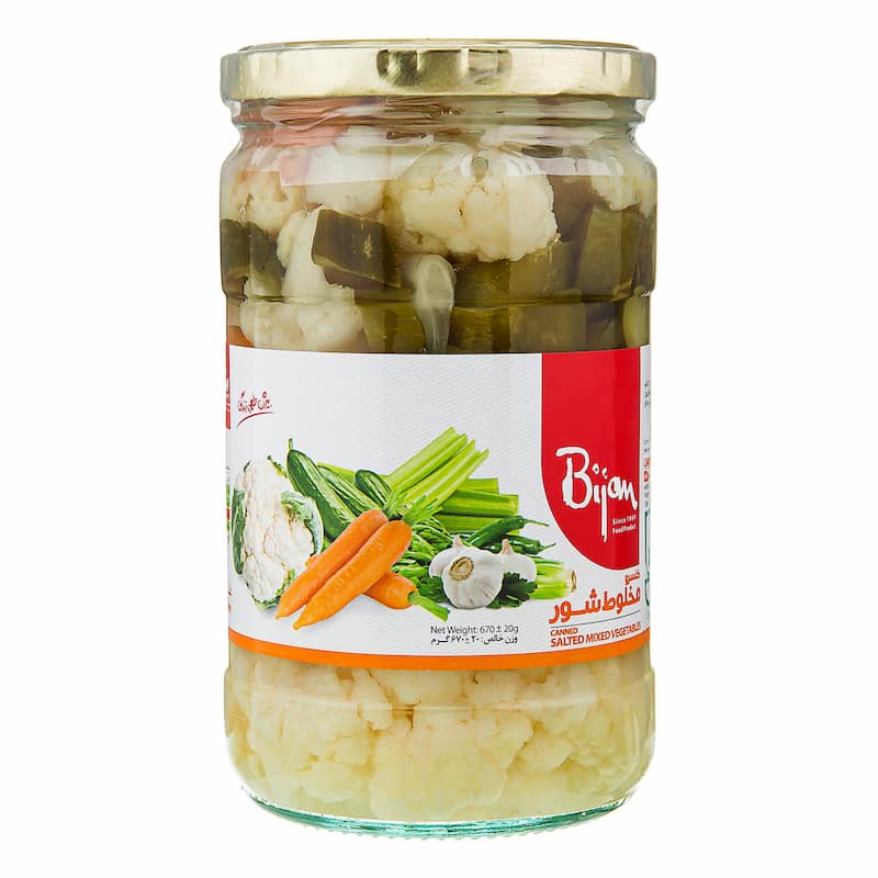 شور مخلوط شیشه 630گ بیژن