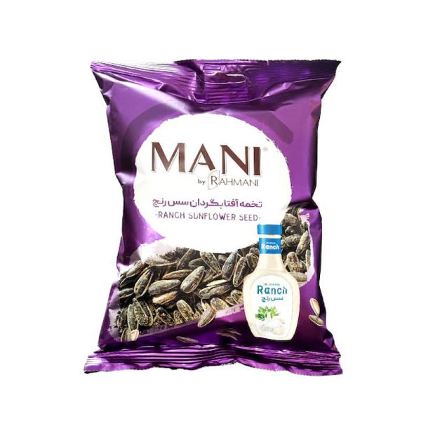 تخمه آفتابگردان سس رنچ 100گ مانی