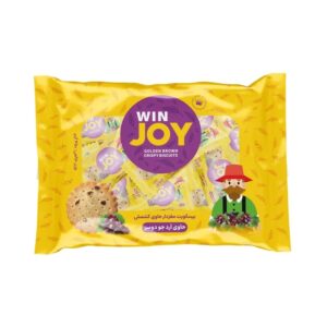 بیسکوئیت مغزدار کشمشی سلفونی 450 گ وین جوی