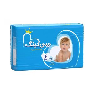 پوشک اقتصادي 34ع سايز4 بيبي کينگ
