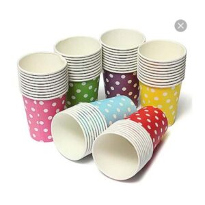 لیوان یکبار مصرف کاغذی 210سی سی 14ع گلبهار