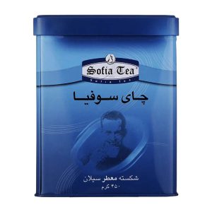 چای شکسته عطری سیلان قوطی فلز 450gسوفیا
