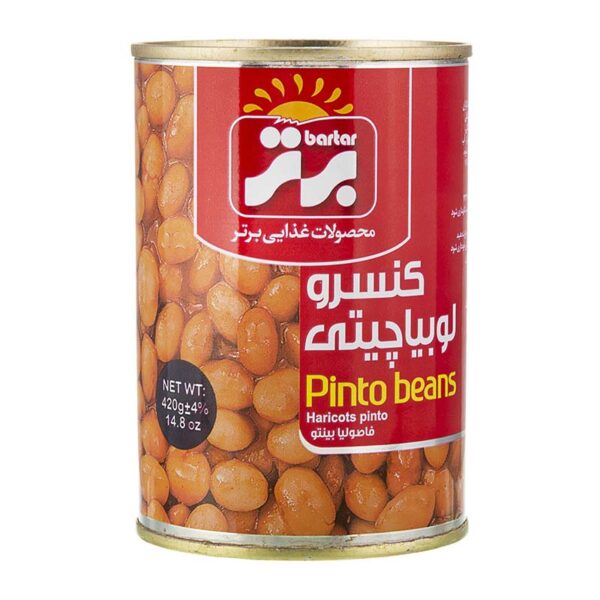 کنسرو لوبيا چيتي 420 گرم برتر