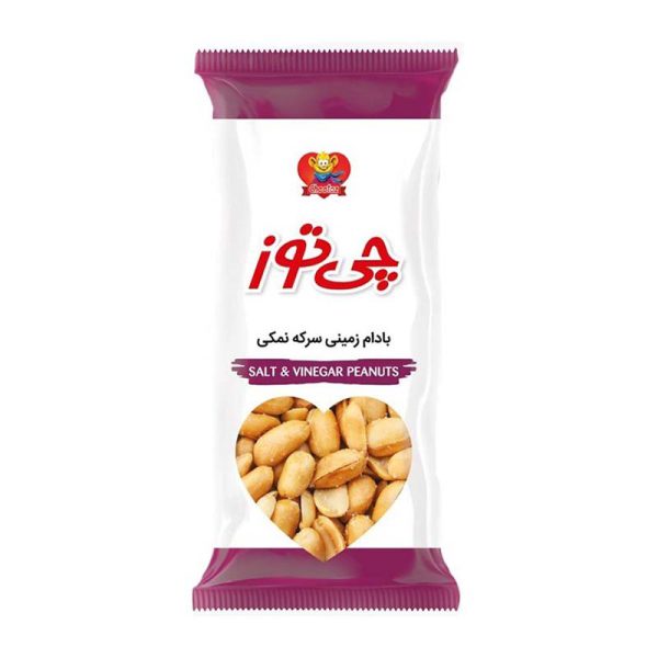 بادام زميني سرکه اي کوچک35g  نيک نک چي توز