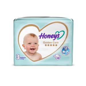 پوشک سایز 3 بسته 38 ع هانیز