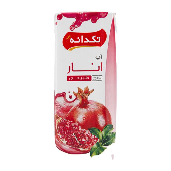 آبمیوه انار200cc تکدانه