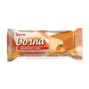 کیک صبحانه وانیلی پرتقال 120g درنا