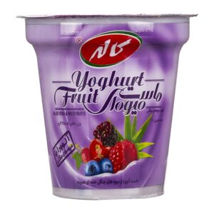 ماست میوه ای آلوورا 125g کاله