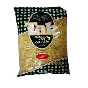 ماکارونی آلفابت بسته سلفونی 500gتک