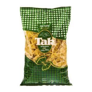 ماکارونی فرمی پروانه ای بسته سلفونی 500g تک