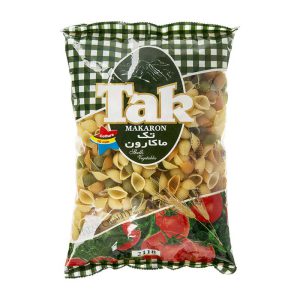 ماکارونی فرمی شلز سبزیجات بسته سلفونی 500g تک