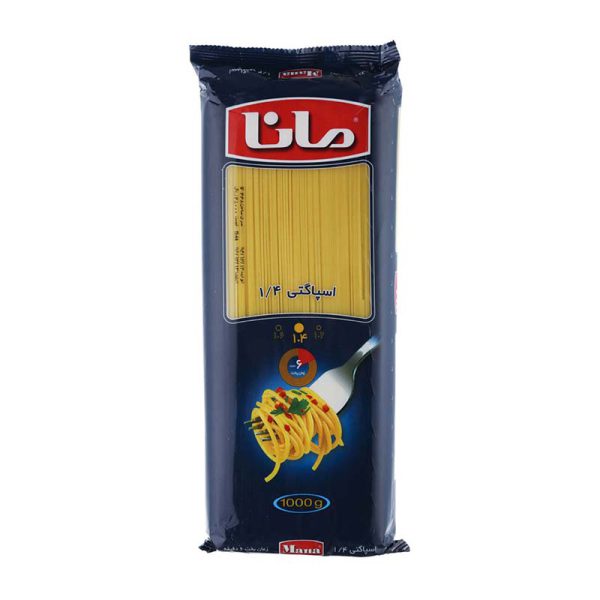 اسپاگتی 1.4 1000g مانا