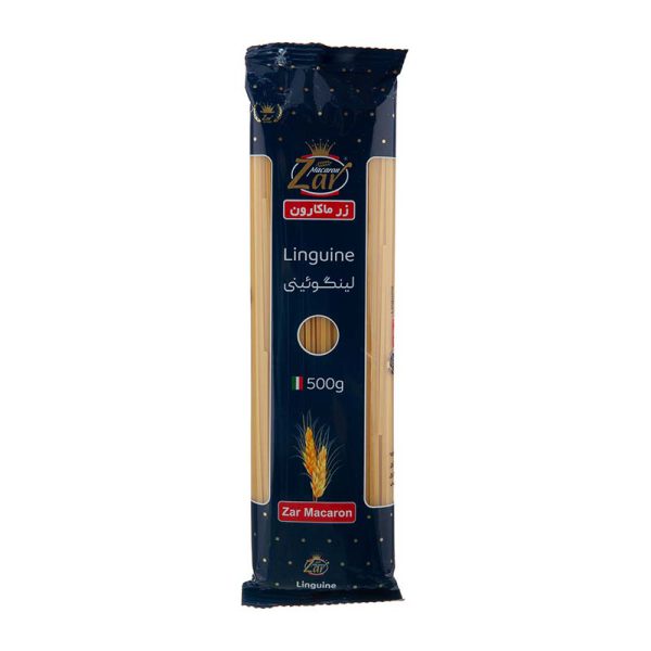 ماکارونی رشته ای لنگوئینی 500g زر ماکارون