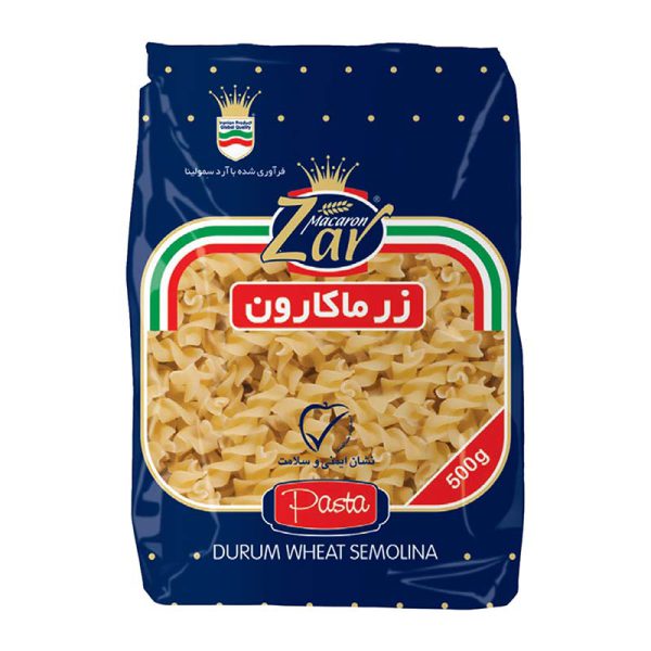 ماکارونی فرمی سمولینا پیکولی 500g زر ماکارون