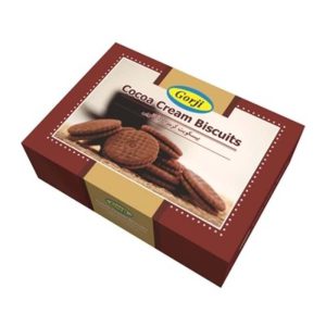 بیسکویت کرمدار کاکائو جعبه390g گرجی