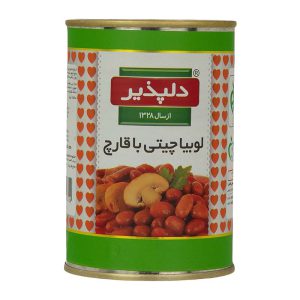 کنسرو لوبیا قارچ 420g دلپذیر
