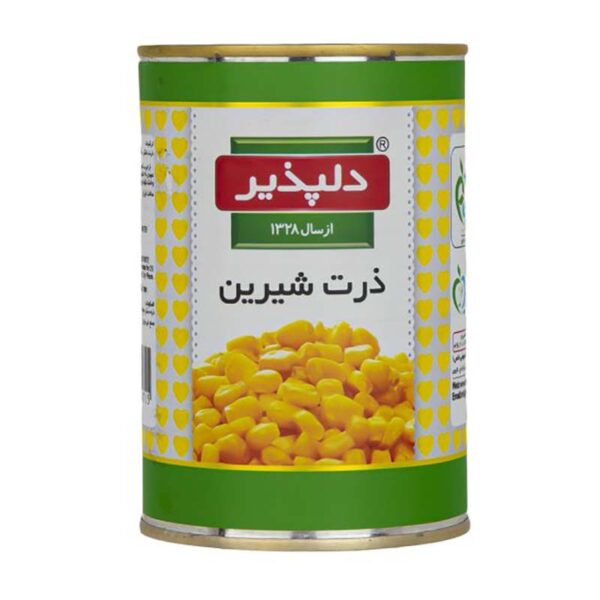 کنسرو ذرت 415g دلپذیر کنسرو ذرت 415g دلپذیر