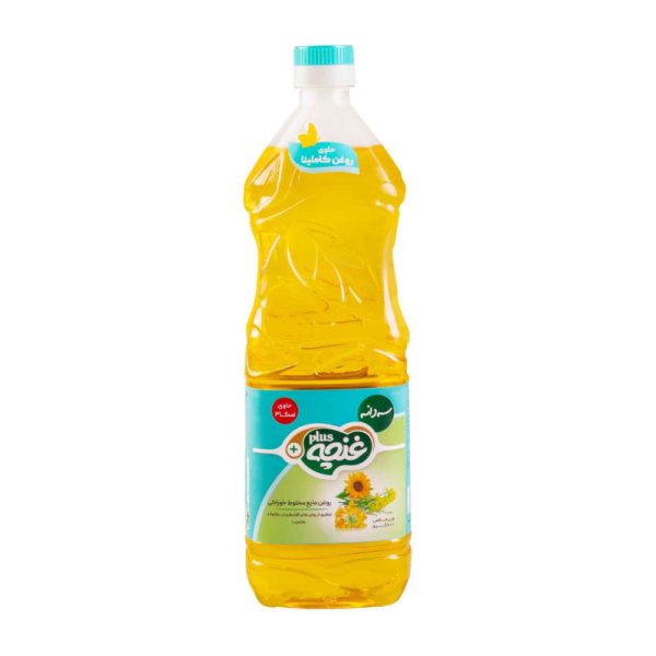 روغن مخلوط سه دانه حاوی کاملینا 1350گ غنچه پلاس