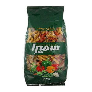 ماکارونی فرم مته سبزیجات 500gسمیرا
