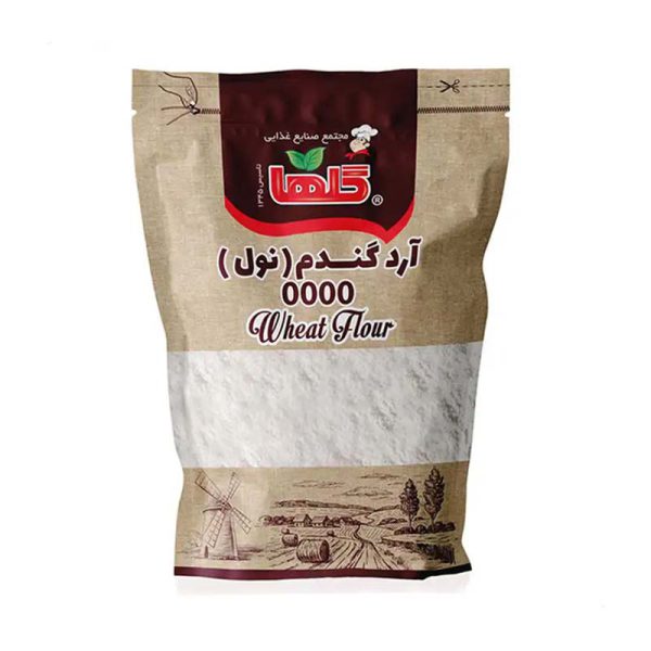 آردسفید پاکتی 500 گرم گلها