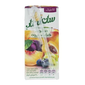 آبمیوه هفت میوه 200 سی سی سان استار