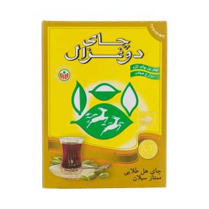 چای هل 100% خالص خارجی جعبه مقوایی250 گرمی دوغزال