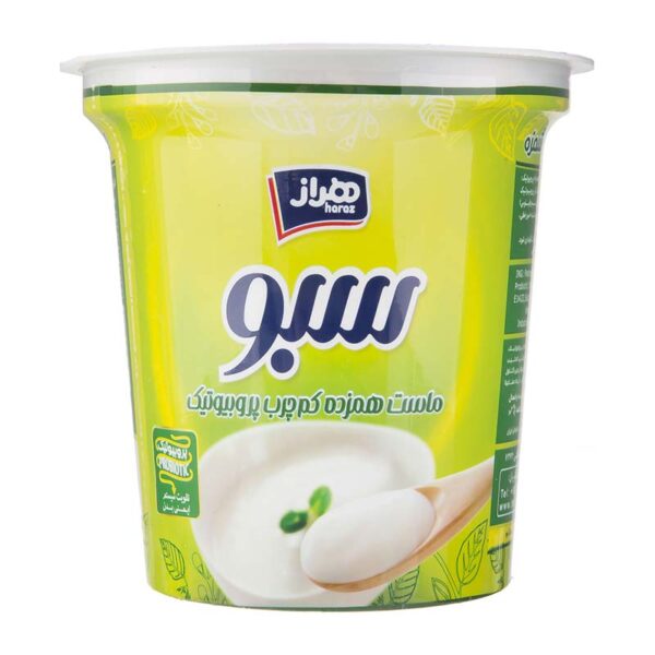 ماست سبو کم چرب 800gهراز ماست سبو کم چرب 800gهراز