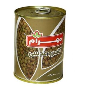 کنسرو عدسی ایزی اوپن 400 گرمی مهرام