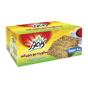 بیسکویت بدون شکر با آرد جو360گرمی کامور