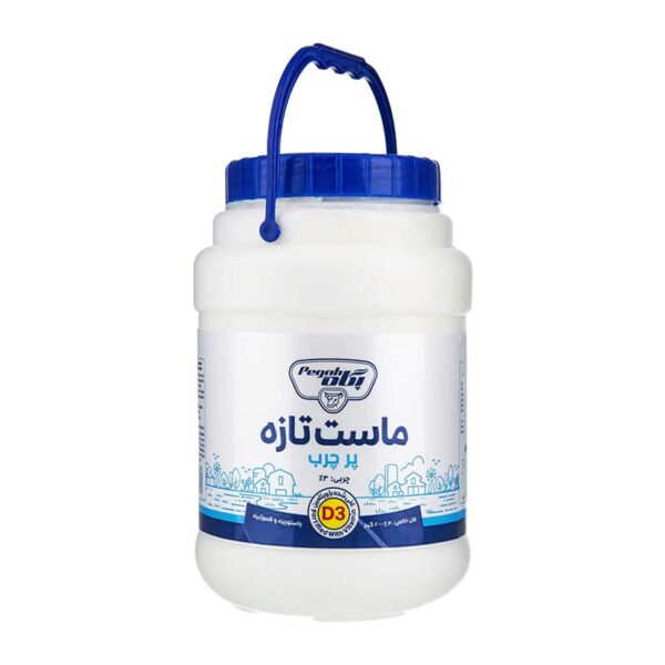 ماست دبه پر چرب2000 گرم D3 پاک