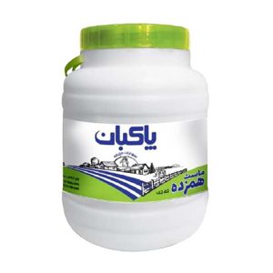 ماست پاستوريزه همزده کم چرب دبه دو ک پاکبان