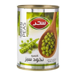 کنسرو نخود فرنگی قوطی ایزی اپن 410گرمی سحر