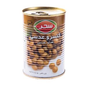 کنسرو عدسی قوطی ایزی اپن 410 گرمی سحر