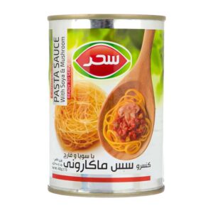 کنسرو مایه ماکارونی قوطی ایزی اپن 400 گرمی سحر