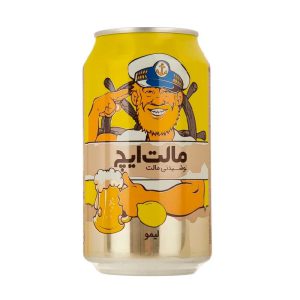 نوشیدنی مالت قوطی لیمو 330cc مالت ایچ