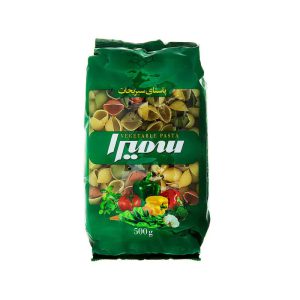 ماکارونی فرم گوش ماهی سبزیجات 500gسمیرا