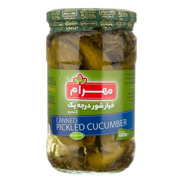 خیارشور ویژه 650گ مهرام