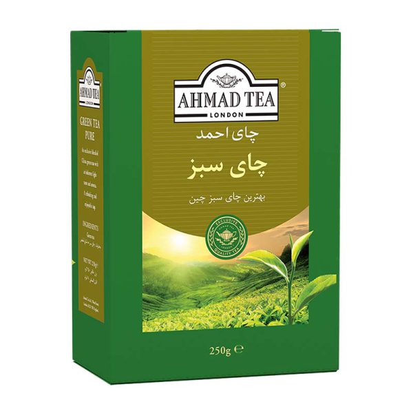چای سبز خالص 250 گرمی احمد