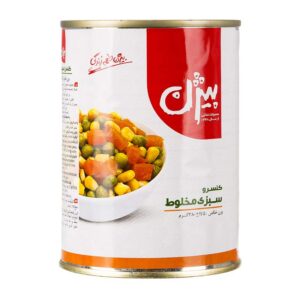 کنسرو مخلوط سبزیجات 380 گرمی بیژن
