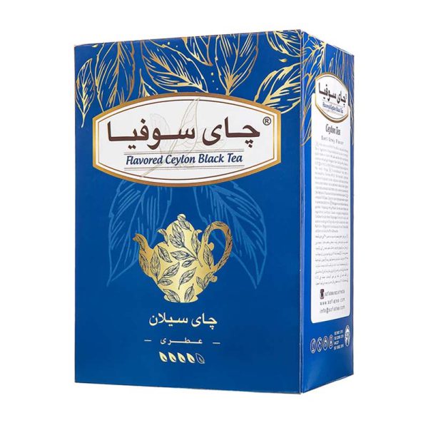چای سیاه شکسته معطر سیلان جعبه مقوایی 400 g سوفیا
